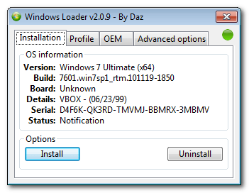 Windows loader v2.2.2